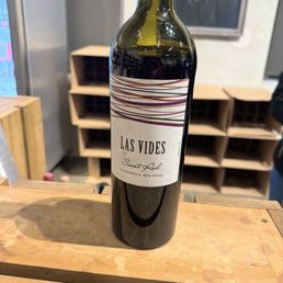 a bottle of wine