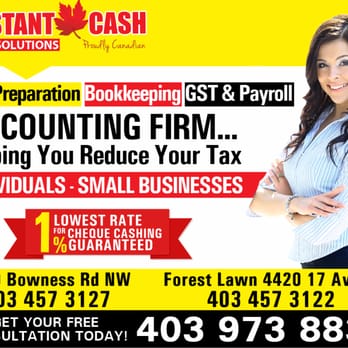 Instant Cash - Tax Services Near Me - Calgary, Alberta Instant Cash - Tax Services Near Me - Calgary, Alberta