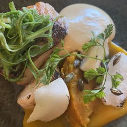 Bouzy - Cod with sweet potato and turnip