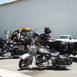 Rocky Top Harley-Davidson - Out back of the workshop.