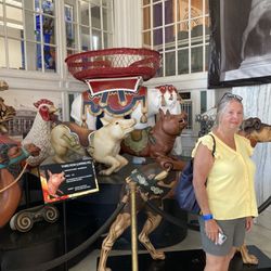 Merry-Go-Round Museum - Examples of carousel carvings