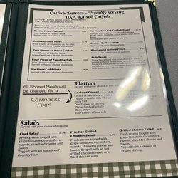Carmack's Fish Barn - Focus on Fresh Catfish Never Frozen