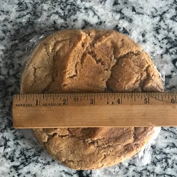 Laura’s Cafe & Bakery - Fresh nearly 6" snickerdoodle cookie. - Bakeries Near Me - La Habra, California