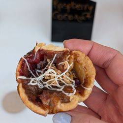 Lakeview Farmers' Market - Raspberry coconut tart from Ace of Tarts