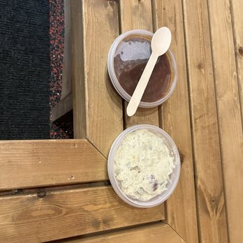 Smoke Boys Texas BBQ - Baked beans & potatoe salad - Barbeque Near Me - Stony Plain, Alberta Smoke Boys Texas BBQ - Baked beans & potatoe salad - Barbeque Near Me - Stony Plain, Alberta