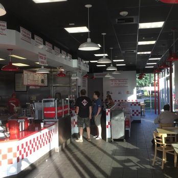 Five Guys - Restaurant interior - Fast Food Near Me - El Segundo, California Five Guys - Restaurant interior - Fast Food Near Me - El Segundo, California