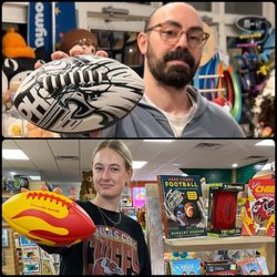 The Learning Tree - We are pairing up with a friendly indie toy shop in the other team's state for a fun football-themed series...
