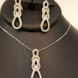 Select Jewelers - Sterling Silver double knot set