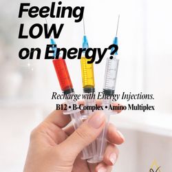 Vitamin Drip Wellness - B12 | B-Complex | Amino Injections