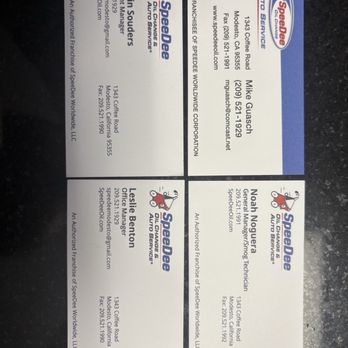 SpeeDee Oil Change & Auto Service - Owners - Auto Repair Near Me - Modesto, California SpeeDee Oil Change & Auto Service - Owners - Auto Repair Near Me - Modesto, California
