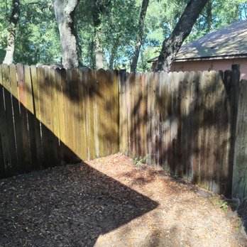 All County Pressure Washing - Before fence - Pressure Washers Near Me - Mount Dora, Florida