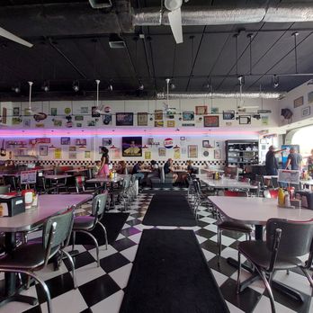 Doo Wop Diner - Inside - Diners Near Me - Wildwood, New Jersey Doo Wop Diner - Inside - Diners Near Me - Wildwood, New Jersey