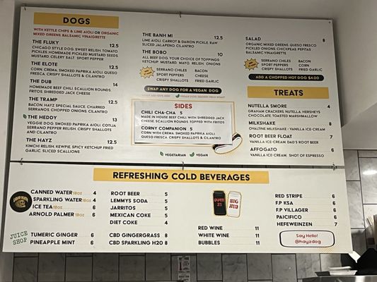 Menu photo 7 Hayz Dog San Francisco, CA Menu photo 7 Hayz Dog San Francisco, CA