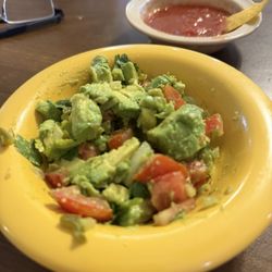 Los Molcajetes - Guac and salsa. Also, A+