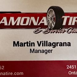 Ramona Tire - Shout out to Martin!