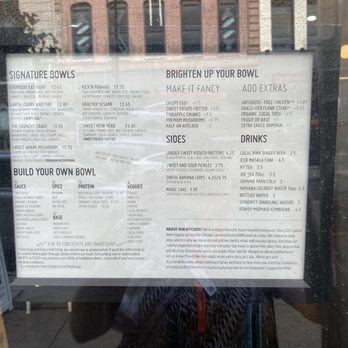 Brightwok Kitchen - Menu outside - Asian Fusion Near Me - Chicago, Illinois Brightwok Kitchen - Menu outside - Asian Fusion Near Me - Chicago, Illinois