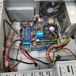 The Little Guy Computer Consultants & Repair - A standard tower layout.