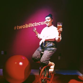 Two Bit Circus - one handed beers - Arcades Near Me - Santa Monica, California
