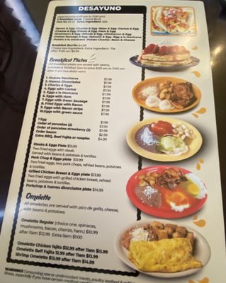 Menu photo 3 Los Braseros Austin, TX
