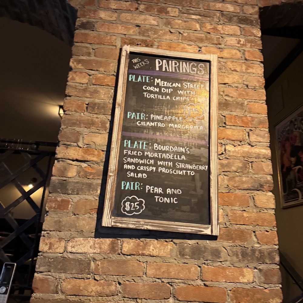 Bitter End - Weekly pairing menu - Bars Near Me - Pittsburgh, Pennsylvania