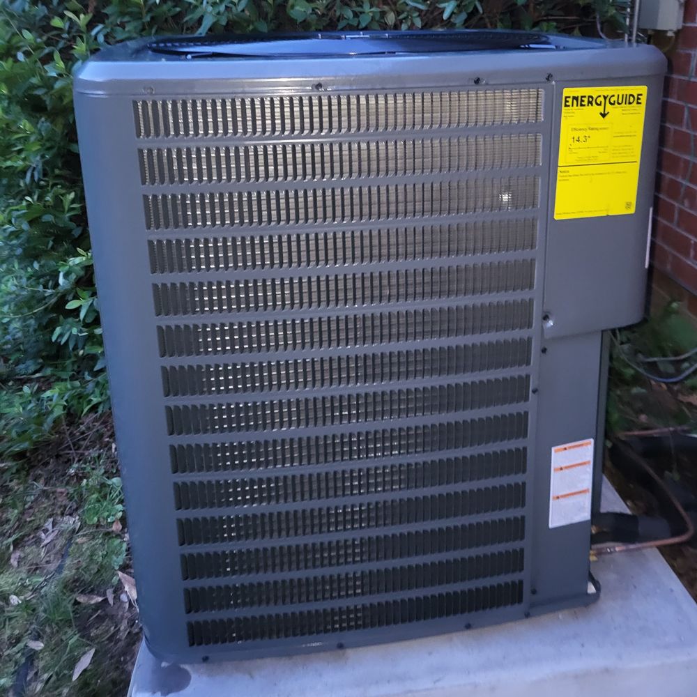 A&L Heating & Air - Side view of the new ac unit - Heating & Air Conditioning/HVAC Near Me