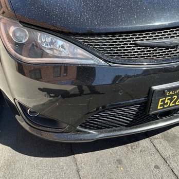 Van Nuys CDJR - Paint scratched off bumper - Car Dealers Near Me - Van Nuys, California