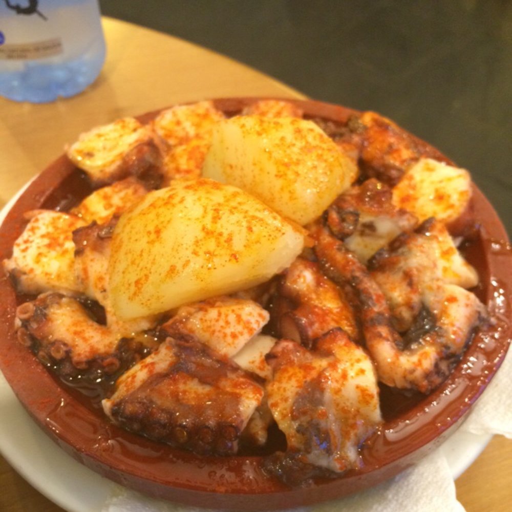 Small octopus tapas. Very fresh! Small octopus tapas. Very fresh!