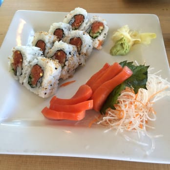 Sushi Brokers Arcadia - Smoked salmon and spicy tuna roll - Sushi Bars Near Me - Phoenix, Arizona Sushi Brokers Arcadia - Smoked salmon and spicy tuna roll - Sushi Bars Near Me - Phoenix, Arizona