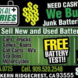 Universal Batteries - call office 7604460725