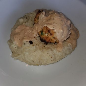 The Beverly - Crab cakes and grits - New American Near Me - Atlanta, Georgia