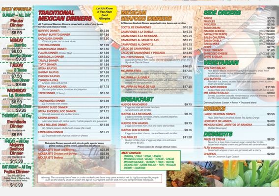 Menu photo 1 Mr Cesar’s Mexican Grill Elgin, IL Menu photo 1 Mr Cesar’s Mexican Grill Elgin, IL