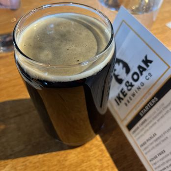 Ike & Oak Brewing Co - Peanut Butter Porter. Nice! - Brewpubs Near Me - Woodridge, Illinois
