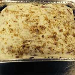 Rose Garden Banquet Hall & Catering - Home made Cinnamon Roll with the caramel goo on the bottom mmm mmm good
