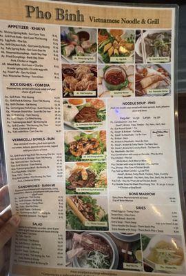 Menu photo 3 Pho Binh Heights Houston, TX