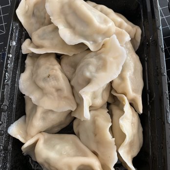 Tasty Place - Shrimp, Pork and Chives Dumpling - filling was too salty - Chinese Near Me - Millbrae, California Tasty Place - Shrimp, Pork and Chives Dumpling - filling was too salty - Chinese Near Me - Millbrae, California