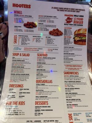 Menu photo 1 Hooters of Brunswick East Brunswick, NJ Menu photo 1 Hooters of Brunswick East Brunswick, NJ