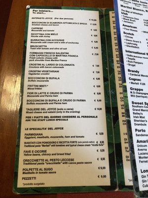 Menu photo 1 Joyce Lecce, LE