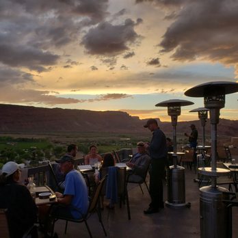 Sunset Grill - Amazing views from inside and out. - Steakhouses Near Me - Moab, Utah