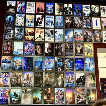 AMC Montgomery 16 - The wall of movies. - Cinema Near Me - Bethesda, Maryland