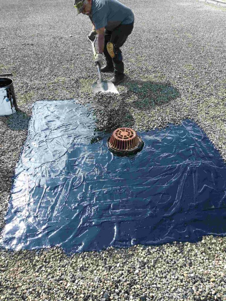 Slide of Rooftop Restoration