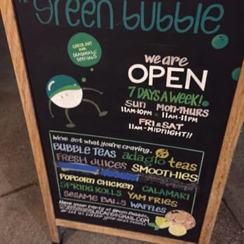 Mr Green Bubble - Coffee & Tea Near Me - Oakland, California Mr Green Bubble - Coffee & Tea Near Me - Oakland, California
