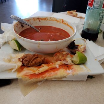 Tortas & Bionicos "nice" - Menudo was horrible, this was one of the most greasy menudo I ever had, the meat not cleaned enough fat all over. - Mexican Near Me - Placentia, California Tortas & Bionicos "nice" - Menudo was horrible, this was one of the most greasy menudo I ever had, the meat not cleaned enough fat all over. - Mexican Near Me - Placentia, California