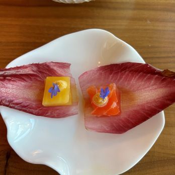 Auro - Chef's welcome, Tuna - New American Near Me - Calistoga, California