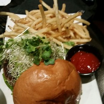 Irvine Improv - Greenbird. (Turkey burger with green cheese, Green Goddess dressing). - Comedy Clubs Near Me - Irvine, California Irvine Improv - Greenbird. (Turkey burger with green cheese, Green Goddess dressing). - Comedy Clubs Near Me - Irvine, California