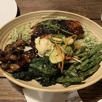 Neighborly - miso salmon bowl - Mediterranean Near Me - Los Angeles, California Neighborly - miso salmon bowl - Mediterranean Near Me - Los Angeles, California