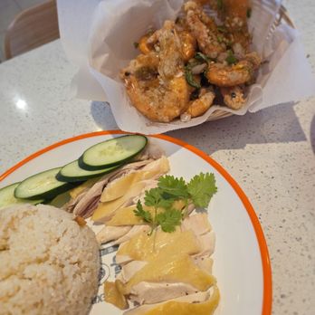 Joy's Express - Hainan Chicken Rice & Salt and Pepper Shrimp - Chinese Near Me - San Gabriel, California