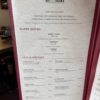 La Nonna - Menu - Pizza Near Me - Gainesville, Texas La Nonna - Menu - Pizza Near Me - Gainesville, Texas
