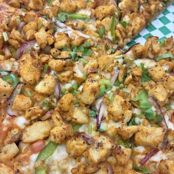 Curry On Pie- Indo American Pizza - Butter Chicken Pasta 3/5 - Pizza Near Me - Artesia, California