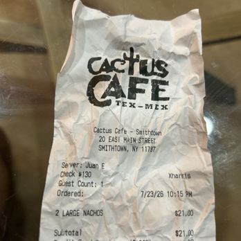 Cactus Cafe - LARGE NACHOS - Tex-Mex Near Me - Smithtown, New York Cactus Cafe - LARGE NACHOS - Tex-Mex Near Me - Smithtown, New York