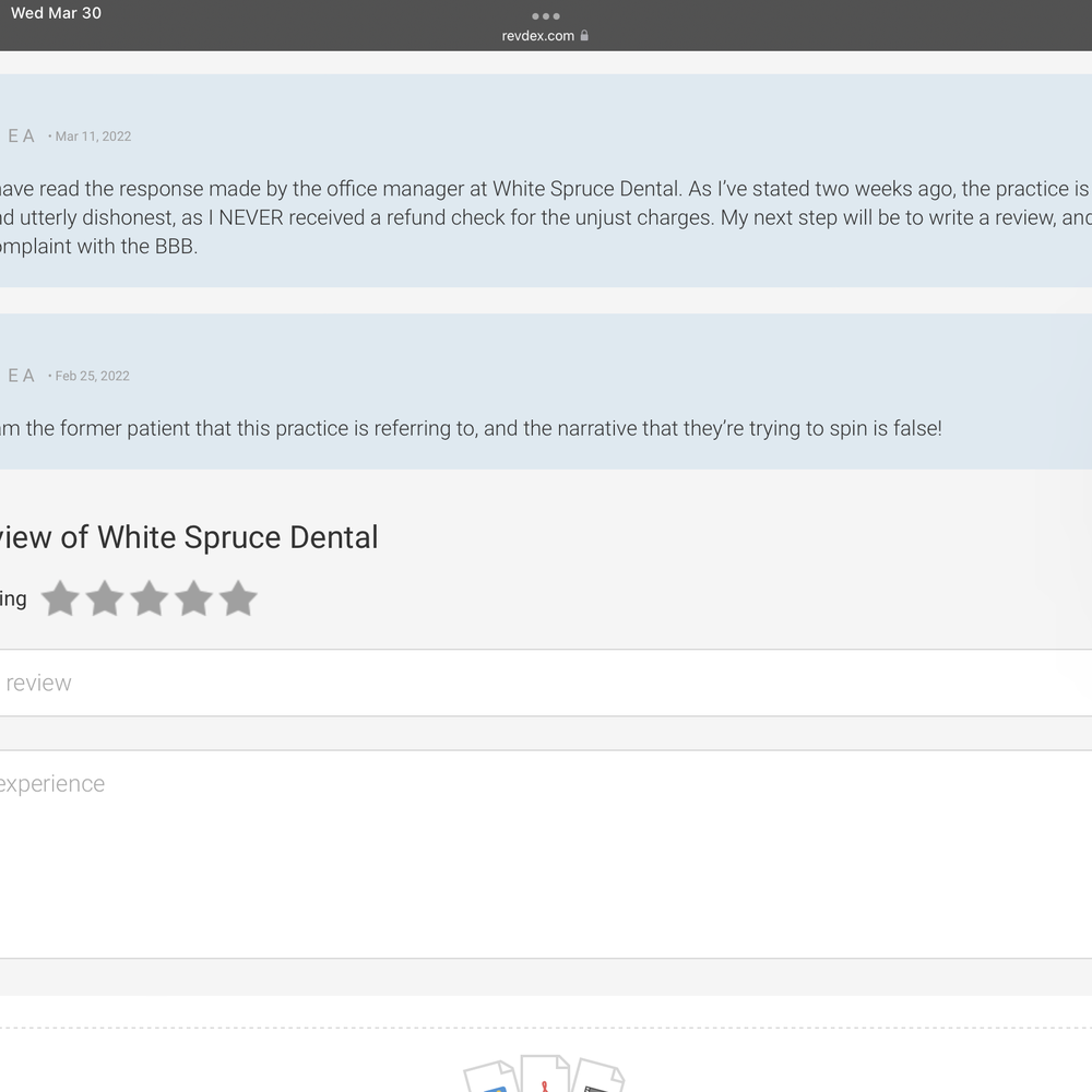 White Spruce Dental - My response - General Dentistry Near Me - Rochester, New York White Spruce Dental - My response - General Dentistry Near Me - Rochester, New York